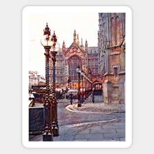 Palace of Westminster. London, England Sticker